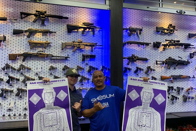 Sandbox -Shooting Range Package - Meeting at 3440 Arville St and fitting it into your Vegas plan