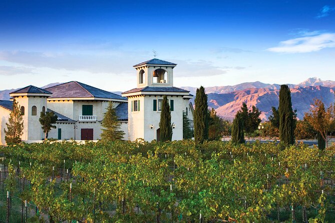 Scenic Wine Tasting Tour from Las Vegas with Food - Stop One at Artesian Cellars: Handcrafted Wines and a Food-First Feel
