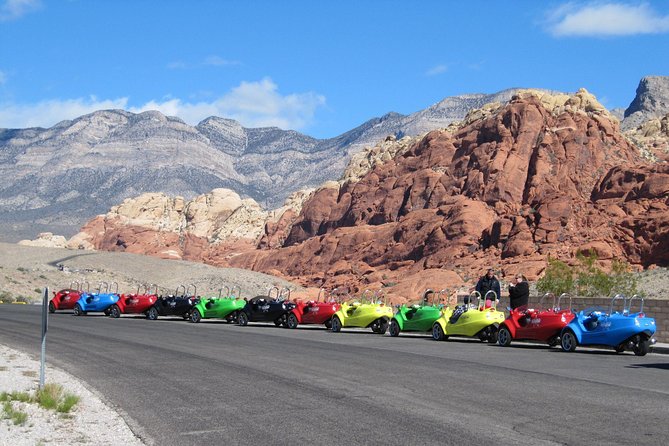 Scooter Car Tour of Red Rock Canyon with Transport from Las Vegas - The best part: hassle-free pickup, then 3.5 hours in the park