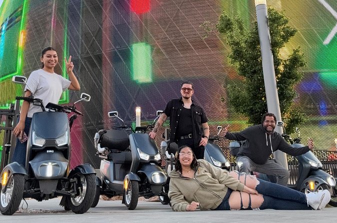 Scooter Tour of the Las Vegas Strip - Bellagio fountains: the photo moment you actually plan around