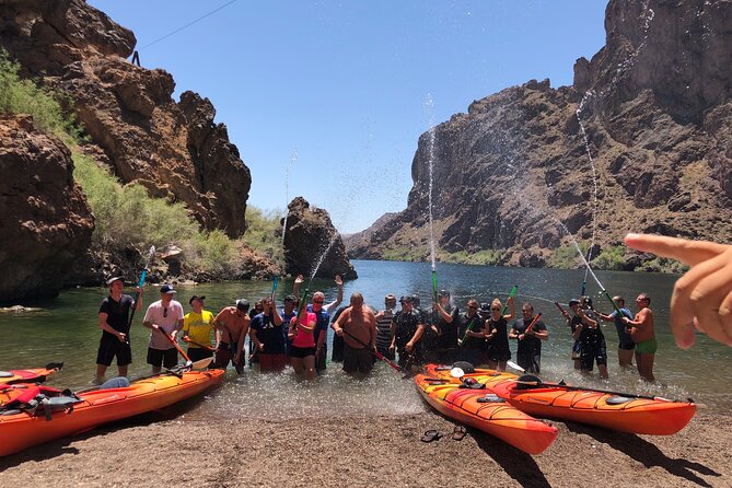 Self‑Drive Emerald Cave Kayak Tour in Black Canyon - Meeting your guide and getting on the water quickly