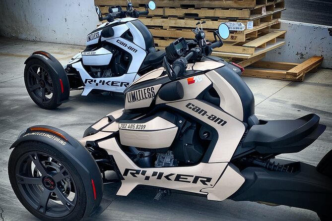 Self-Guided Las Vegas Trike tour on a CanAm Trike - Your route: how the ride connects classic Vegas with Nevada scenery