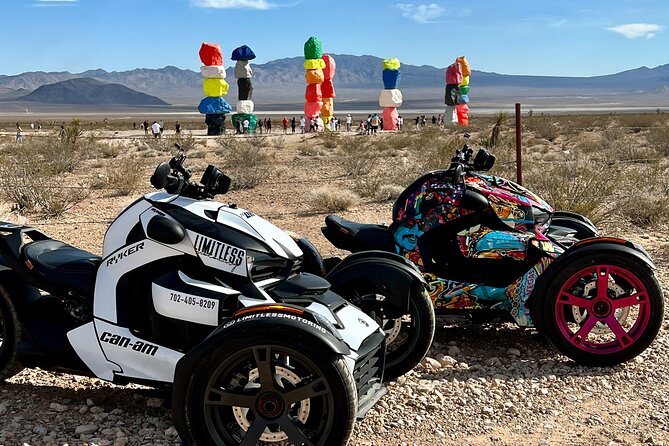 Self-Guided Las Vegas Trike tour on a CanAm Trike - Neon Museum: when you want art with your lights