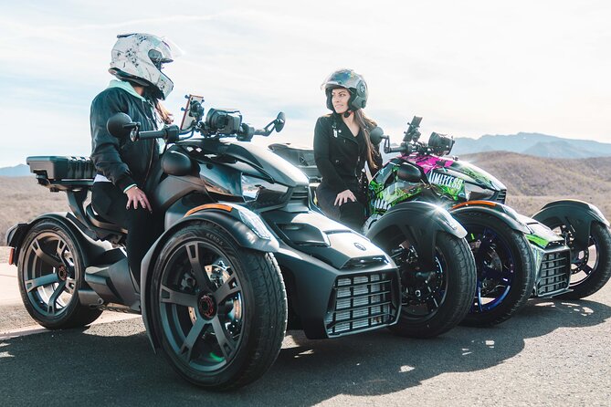 Self-Guided Red Rock Canyon CanAm Trike Tour - The trikes, helmets, and tech: the practical comforts that earn trust