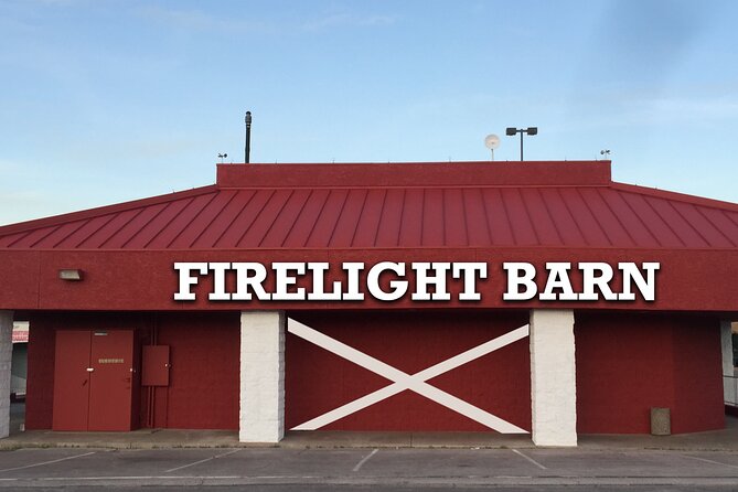 Show Tickets at Firelight Barn in Henderson - Timing: the 7:00 pm start and a one hour to one hour 15 pace