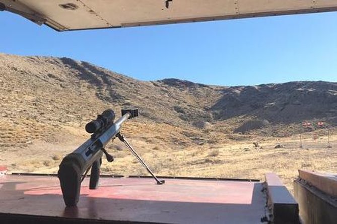 Sniper Experience Outdoor Shooting in Las Vegas - What You Shoot: Five Rifles, Five Rounds Each