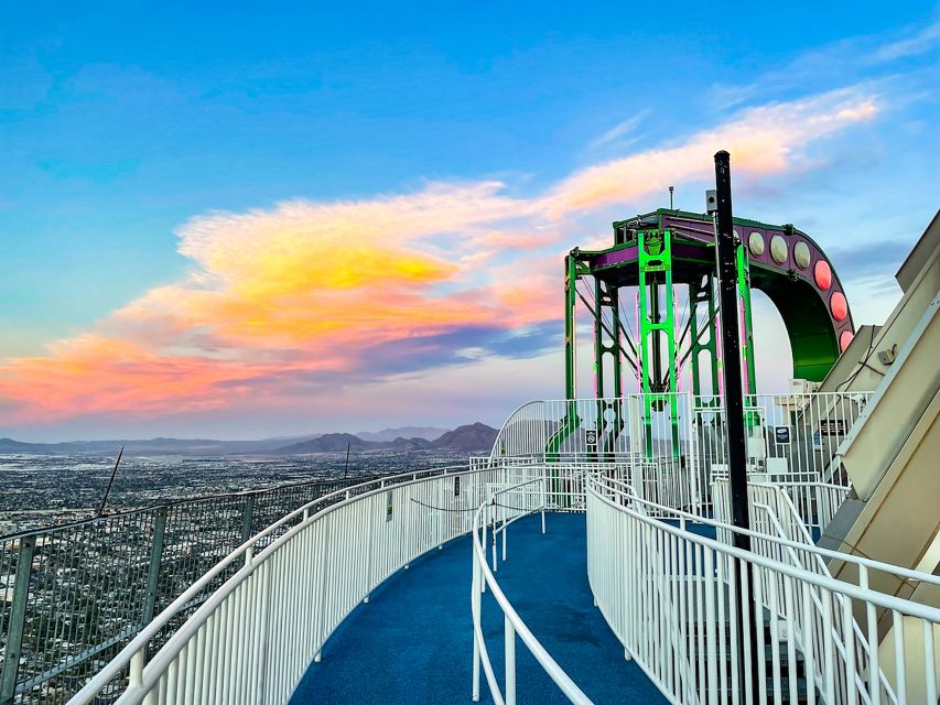 STRAT Tower Thrill Rides Admission - Big Shot at the STRAT: 160 feet up at 45 mph