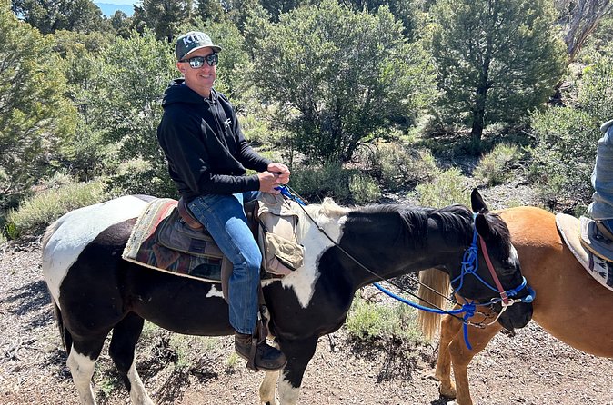 Sunset Horseback Ride With BBQ Dinner Las Vegas - BBQ dinner after the ride, with a vegetarian option