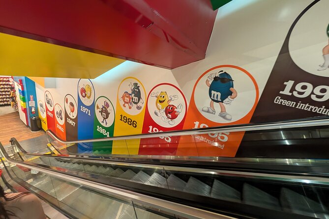 Sweet Side of Vegas: Chocolate and Candy Tour with Free Samples - M&M’s Las Vegas: The Color Wall, Rare Merch, and the Brand Story