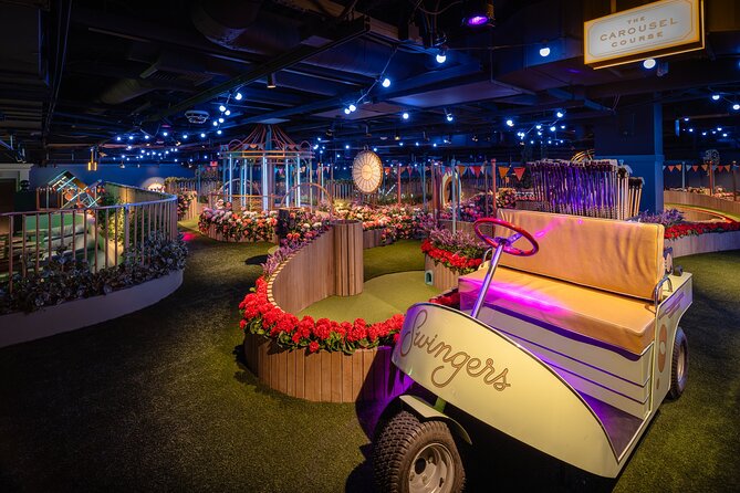 Swingers Indoor Mini Golf at Mandalay Bay - Price and value at $35 for a 9-hole round
