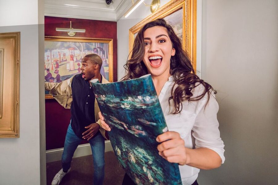 The Escape Game at The Forum Shops in Las Vegas - Team size, shared groups, and the social vibe