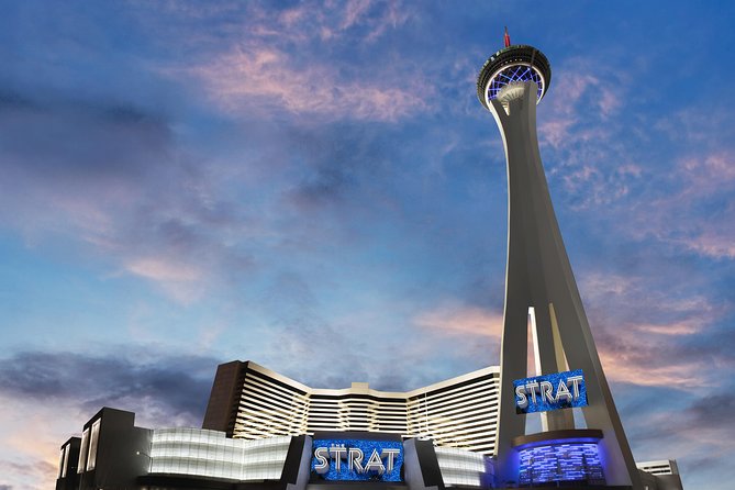 The STRAT Tower Observation Deck Admission Ticket - Air Bar at the top: turning views into a snack and drink stop