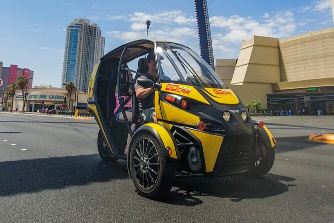 The Ultimate Las Vegas Tour by GPS Guided Talking GoCar - Sphere, Observation Towers, and Stadium Passes
