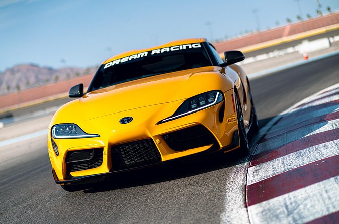Toyota Supra Driving Experience at the Las Vegas Motor Speedway - Driving the Toyota Supra, 5 laps of instructor-led track work