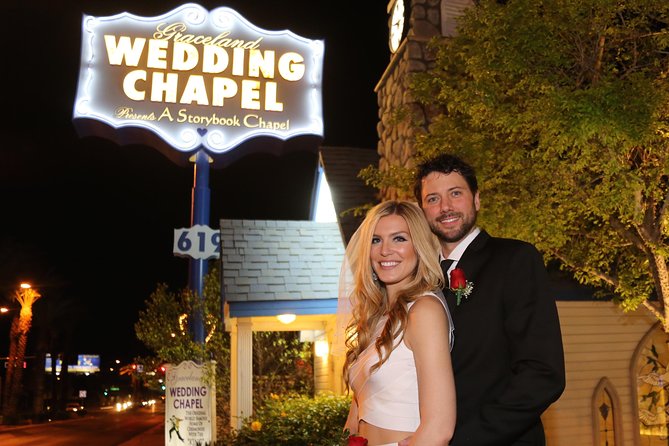 Traditional Wedding or Vow Renewal at Graceland Wedding Chapel - Music, Vows, and Officiant Style (Yes, They Can Be Funny)
