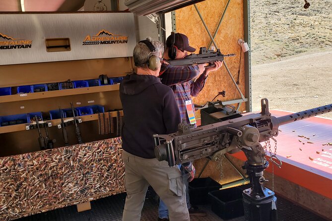 Ultimate Outdoor Shooting Experience in Las Vegas - Choosing your guns: 3 to 21 picks, with one-on-one guidance