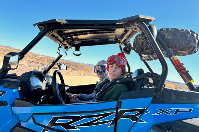 UTV Nellis Bad Land Quest Half-Day Tour - Entering the trail: start with views, then get technical