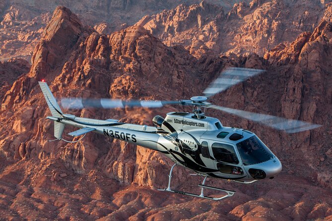 Valley of Fire Helicopter Tour and Landing with Champagne Toast - The Main Flight: Narrated Air Time Over Las Vegas to Valley of Fire