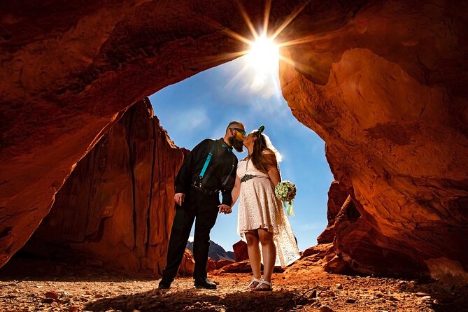 Valley of Fire Wedding Package - Price and value: $2,499 for up to 10 people is not just a ride
