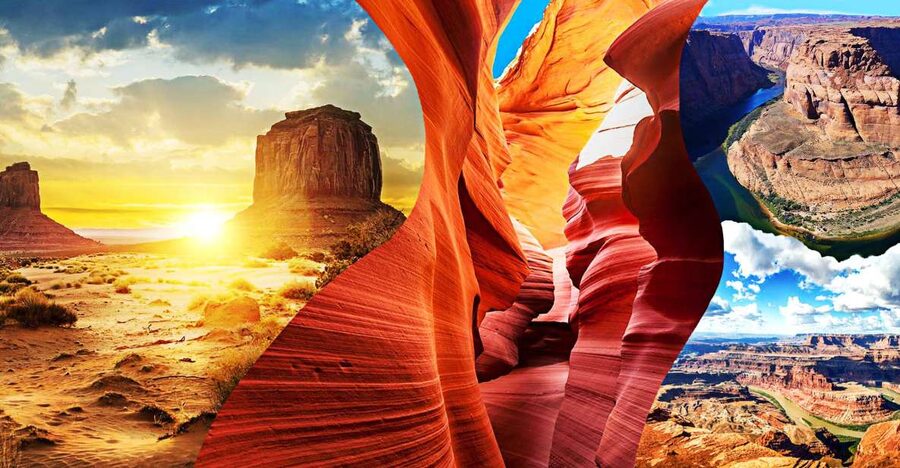 Vegas: Antelope Canyon, Monument Valley, & Grand Canyon Tour - Day 1: Horseshoe Bend, Lake Powell Views, and Lower Antelope Canyon