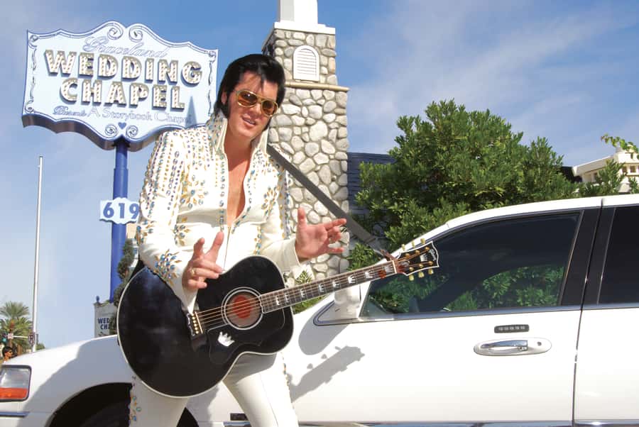 Vegas: Elvis-Themed Graceland Chapel Wedding or Vow Renewal - Graceland Chapel, the First Licensed Elvis Wedding Stop