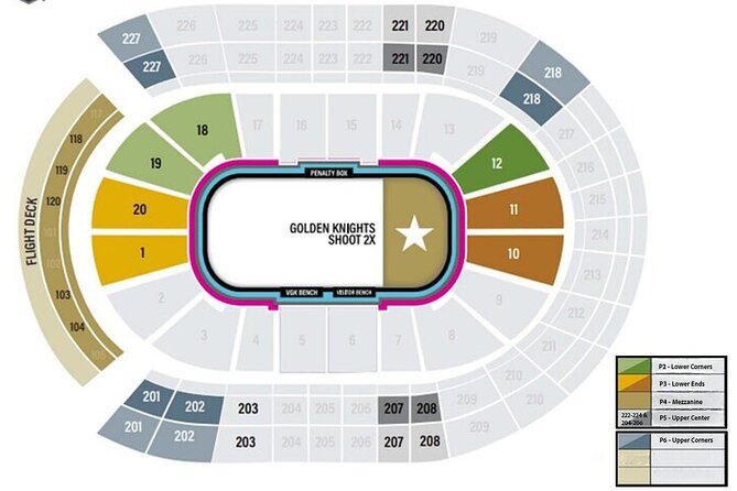 Vegas Golden Knights: NHL Hockey Tickets - Pre-game entertainment outside and inside
