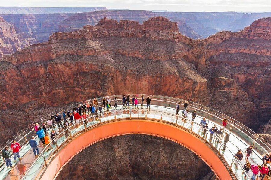 Vegas: Grand Canyon, Hoover Dam, Lunch/Skywalk Options, WiFi - Eagle Point Views and the Skywalk Rules You Must Know
