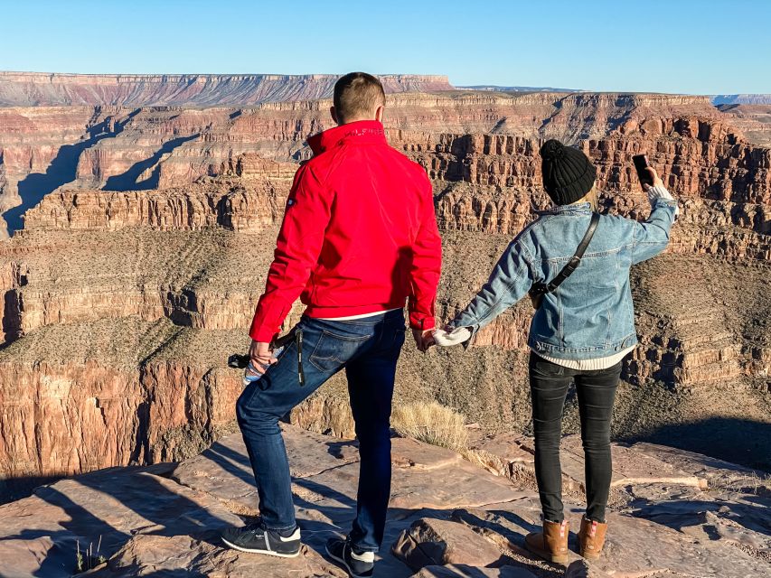 Vegas: Grand Canyon, Hoover Dam, Lunch/Skywalk Options, WiFi - Guano Point 360 Degrees: Where the Canyon Feels Massive