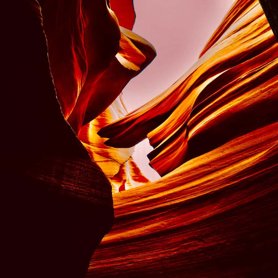 Vegas: Lower Antelope Canyon, Horseshoe Bend, Lunch and WiFi - Lower Antelope Canyon: stairs, Navajo guidance, and strict photo rules
