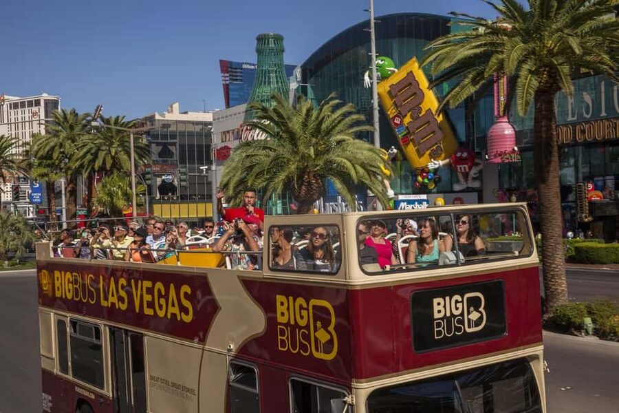 Vegas: Madame Tussauds, High Roller, & Hop-on Hop-off Tour - High Roller at LINQ Promenade: the 550-foot skyline moment