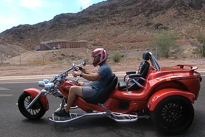 Vegas Strip and Red Rock Canyon Guided Trike or Slingshot Tour - Automatic trikes and Polaris Slingshot, the simple Vegas way