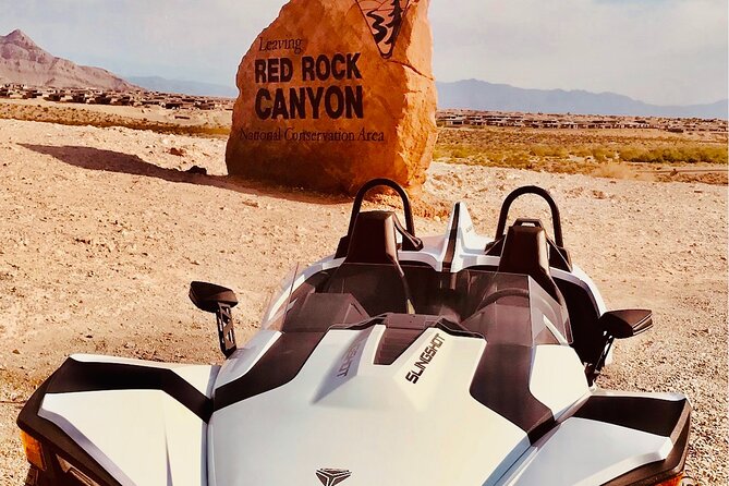 Vegas Strip and Red Rock Canyon Guided Trike or Slingshot Tour - What guides like Buck, Mike, and Rick do best