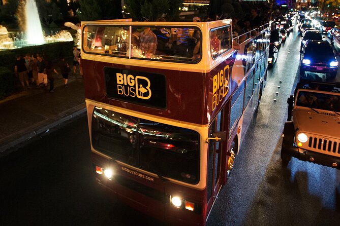 Viator Exclusive: 10:15PM Las Vegas Night Tour by Open-Top Bus - Key things to know before you go