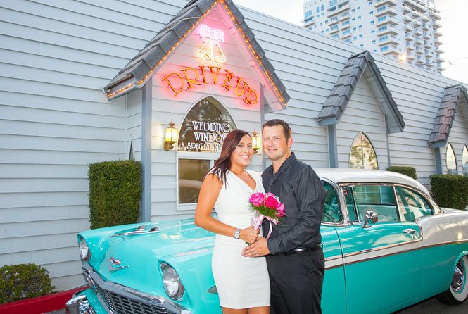 World-Famous Drive-Up Wedding in Las Vegas - Flowers and portraits: the stuff you’ll actually remember
