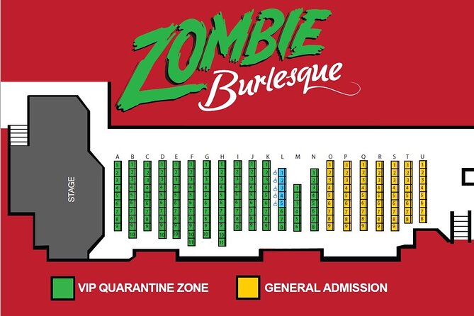 Zombie Burlesque at Planet Hollywood Resort and Casino - Miracle Mile Shops before and after: snack, shop, and avoid rushing